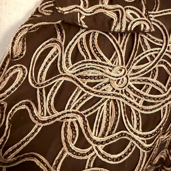 Vintage Laura Ashley Embroidered Zip Jacket/Blazer - Picture 3 of 7